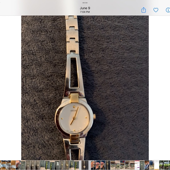 Seiko womens water resistant watch - Picture 6 of 7